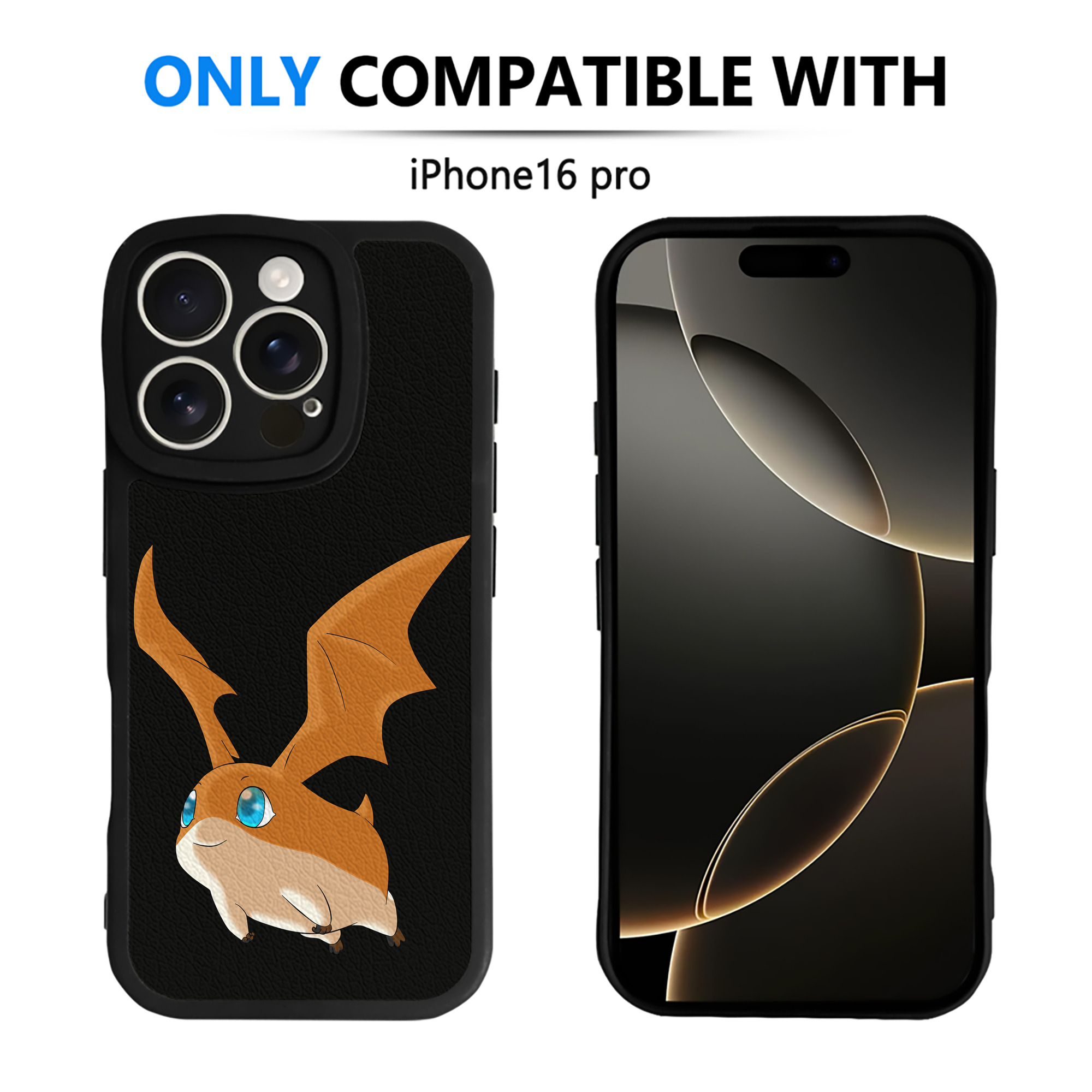 （画像用） Digimon デジタルモンスター/デジモン 【iPhone 16シリーズ対応】シリコンスマホケース（レザー調） 材質：シリコン